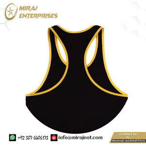 Casual Men's Summer Fitness Workout Tank <b>Top</b> Plus Size Gym Stringer Cotton Printed Singlet Knitted Sleeveless <b>Vest</b> Washed - Product Image 5