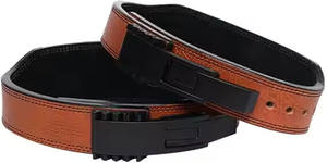 Cinturón de Soporte Lumbar Personalizable Unisex de Cuero Vacuno Resistente y Antideslizante para Fisicoculturismo, Levantamiento de Pesas, Gimnasio y Entrenamiento - Product Image 6