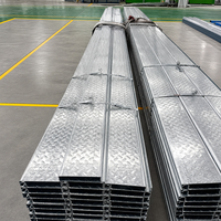 Plancher en acier |   Mezzanine non en béton |   Plancher métallique galvanisé robuste pour extension de centre de données