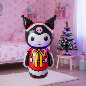 Decorazioni di Compleanno Gonfiabili Kuromi con Luci LED RGB in Plastica - Product Image 5