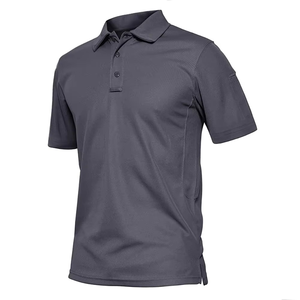 Polo à séchage rapide Ryan Pro Gear, logo personnalisé, OEM, tissu en coton, respirant, vêtements décontractés, vente en gros d'usine - Product Image 1
