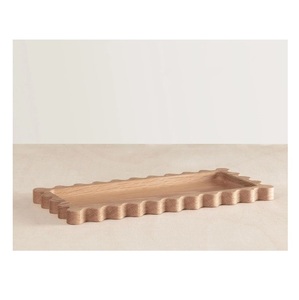 Table à manger moderne, plateau à collation, pierre de travertin jaune naturel personnalisée en usine, onyx poli, étanche pour villas - Product Image 1