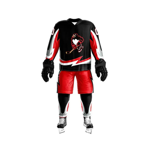 Gran oferta, diseño único, uniformes de Hockey sobre hielo para hombres de alta calidad, uniformes de Hockey sobre hielo cómodos y transpirables - Product Image 5