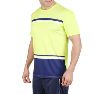 <b>Moisture</b> <b>wicking</b> sublimation t <b>shirts</b> with full custom print 100% polyester quick dry fabric and OEM support for fitness gear - Product Image 5
