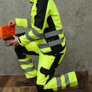 Traje de Seguridad de Diseño Personalizado, Traje de Trabajo de Seguridad Industrial para la Construcción, Ropa de Trabajo para Hombre - Product Image 5