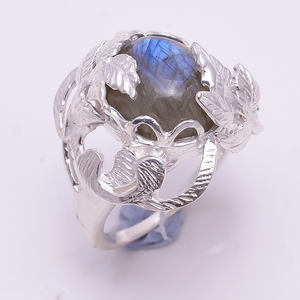 Bague Design Unique en Argent Sterling 925 Quartz Rose Naturel Pierres Précieuses Bijoux fins pour les Mariages Fêtes Anniversaires de confiance - Product Image 4