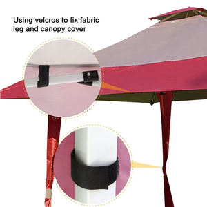 ศาลาพักผ่อนกลางแจ้งแบบโลหะ,ศาลาพักผ่อนพร้อมมุ้งกันยุงที่สวนหลังคา3X4 4x4 - Product Image 2