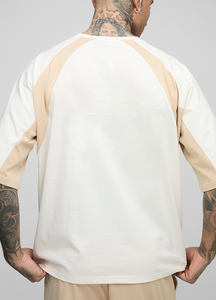 T-shirts en coton tissé anti-boulochage avec patch cousu, design tendance, personnalisés pour hommes, vêtements graphiques, streetwear, t-shirts sportifs unis - Product Image 4