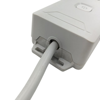 6/8/10 vías tipo Universal AC Outlets Home Power Strip suministros eléctricos extensión Power Strip con interruptor principal
