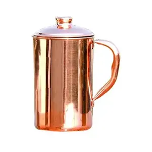 Approvisionnement direct d'usine élégant luxueux verres en cuivre pour le cadeau de table de cuisine de cruche d'eau élégante du monde en métal Regal - Product Image 3