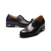 Schlichte schwarze Farbe ohne Schnürsenkel Blank Einfaches Outdoor-Arbeits kleid Lederschuhe Trendy Simple Boots Lederschuhe