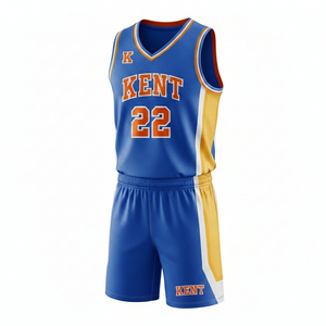 Uniforme de basket-ball personnalisé en gros pour les écoles, les clubs et les équipes, ensemble maillot et short pour hommes, femmes et jeunes, livraison rapide OEM - Product Image 2
