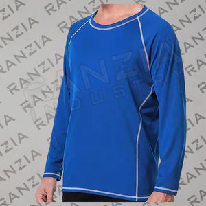 เสื้อยืดแขนยาวสำหรับผู้ชายเสื้อยืดลำลองสไตล์เรียบง่ายมีทุกขนาด - Product Image 2