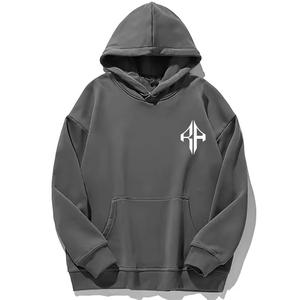 Nueva moda al por mayor Sudadera con capucha para hombre serigrafía 100% algodón Material Premium alta calidad logotipo personalizado para hombres - Product Image 4