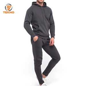 2025 Streetwear 2 pièces logo personnalisé ensemble de survêtement pour hommes coupe ajustée jogging pantalons de survêtement et sweat à capuche ensemble de survêtement service OEM - Product Image 1