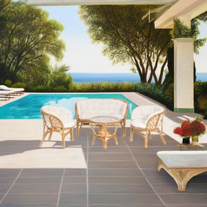 Ensemble de salon de jardin en rotin BAHAMA SKIN moderne fait main avec table basse et chaises pour hôtels et appartements, provenance Indonésie - Product Image 2