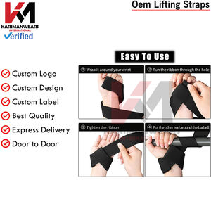 Accesorios de Gimnasio Más Vendidos, Correas de Levantamiento de Pesas, Soporte de Muñeca Resistente - Product Image 5