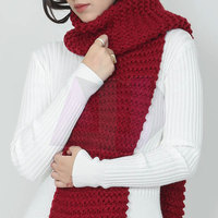 Écharpes pour femmes de haute qualité, tricotées en 100% laine, légères, isolantes thermiquement, longues, confortables, texture douce, élégantes pour l'hiver