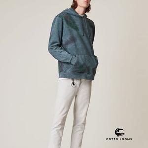 Sweats à capuche pour hommes à manches longues délavés à l'acide respirant 100% coton de haute qualité sweats à capuche de service OEM fabriqués au Pakistan - Product Image 6