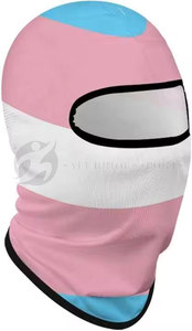 Balaclava en acrylique/polyester, masque de ski, style personnalisé, haute qualité, utilisation en plein air en hiver, unisexe, adulte, respirant, imperméable - Product Image 2