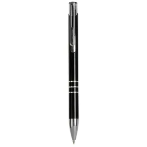 Penna in Metallo Personalizzata Promozionale con 3 Anelli Cromati, Gadget Personalizzabili - Product Image 3