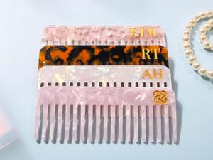 Peigne en résine professionnel pour coiffeur, peigne à cheveux pour salon de coiffure, matériau en résine de haute qualité - Product Image 2