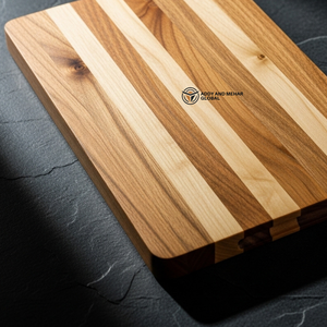 Tabla de Cortar Rectangular de Madera Ecológica, 1.5 cm de Grosor, Acabado Liso, Diseño Moderno, Fácil de Limpiar y No Tóxica - Product Image 4