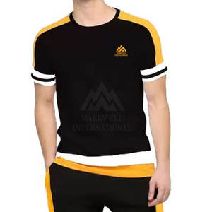 2025 Low Moq Pocket Style Men T Shirt And Trouser Set Nuevo estilo Custom Fabric Men T Shirt And Trouser Set - Product Image 6