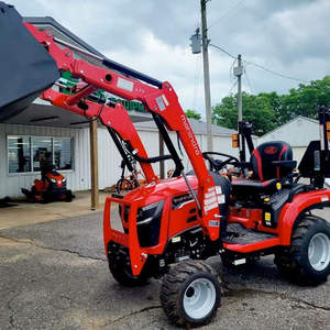 Tracteur à roues compact de qualité supérieure Mahindra 1120 HST 4WD avec chargeur 24HP Composants principaux Pompe Roulement Moteur Boîte de vitesses - Product Image 1