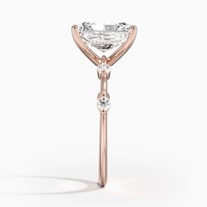 แหวนหมั้นหิน5รูปสำหรับผู้หญิงเปล่งปลั่ง - Product Image 4