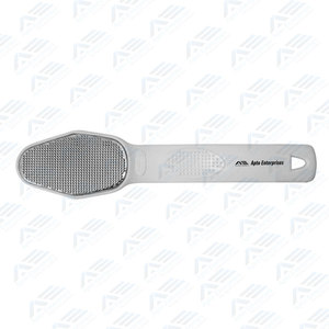 Grattoir à lime en acier inoxydable Extracteur de callosités double face en métal Râpe à pied professionnelle pour enlever la peau morte Instruments de beauté - Product Image 2