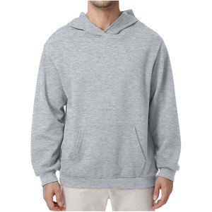 Custom 350/400 GSM Heavyweight 100% Cotton Terry Fleece Winter Digital Printing <b>Blank</b> Regular Fit Pullover Hoodie - Product Image 4