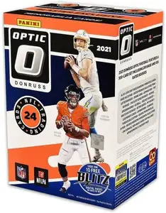 2020 penjualan terlaris-2021 Don russ Optic Football Trading Card Blaster Box