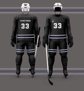 Costumes de hockey sur glace personnalisés Logo personnalisé différentes tailles disponibles-Prix de gros - Product Image 2