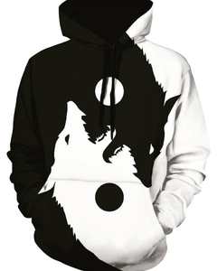 Sudadera con capucha con estampado de sublimación completa, diseño personalizado y capucha con cordón ajustable para un aspecto femenino y elegante - Product Image 1