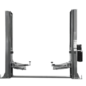 Elevador Electrohidráulico <span class=keywords><strong>de</strong></span> 2 Postes <span class=keywords><strong>de</strong></span> 4000 kg con Liberación Manual para Vehículos, Camiones y Coches, Elevador <span class=keywords><strong>de</strong></span> 4 Toneladas para Montaje en Suelo - Product Image 3