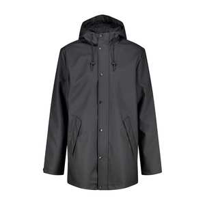 Vestes Softshell Imperméables à Col Montant Uni, Style Mode Décontracté, avec Logo Frontal, pour Hommes et Femmes, Personnalisation OEM - Product Image 1