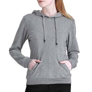 Top Design Custom Women Hoodies Transpirable Secado rápido Algodón Fleece Alta calidad Nuevo diseño personalizado Sudaderas con capucha bordadas - Product Image 4