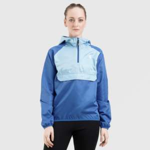 Sweat-shirt à capuche léger pour femme Orphix (bleu) avec impression en relief, logo personnalisé, taille XS, saison hiver et printemps - Product Image 1