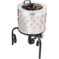 Poulet commercial d'acier inoxydable plumant la machine De-feathering OH-108