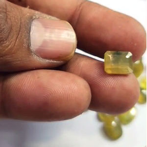 พลอยสีเหลืองธรรมชาติ29ชิ้นขนาด8มม. ถึง15มม. รูปไข่ลูกแพร์แปดเหลี่ยมเหลี่ยมเพชรพลอย102 CTS iroc ขายหลวมตัดเรา $102ทั้งหมด - Product Image 2