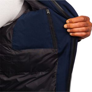 Custom Men's Hooded Bubble Puffer Jacket Comfortable and Stylish <b>Winter</b> Warm <b>Coat</b> <b>Thick</b> Outdoor Down Jacket Canvas Fabric - Product Image 6