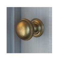 Poignée ronde en métal moderne avec finition miroir pour tiroirs et armoires, durable pour une utilisation en cuisine et en chambre