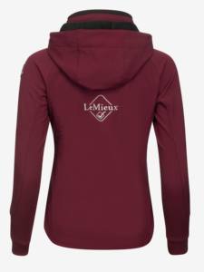 Shemax เสื้อแจ็คเก็ตขี่ม้ารุ่น Elite,เสื้อแจ็คเก็ตผู้หญิงแบบขนนุ่มสีเบอร์กันดี - Product Image 6