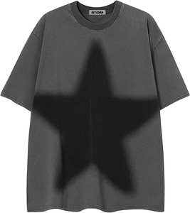 Camiseta de manga corta con estampado personalizado para hombre Camisetas de calle personalizadas Deportes Algodón Manga corta Impresión de diseñador de lujo - Product Image 3