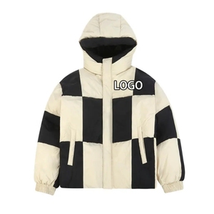 Venta al por mayor ligero Casual al aire libre Puffer chaqueta personalizada impermeable temporada de invierno con cuello con capucha Puffer chaqueta - Product Image 4