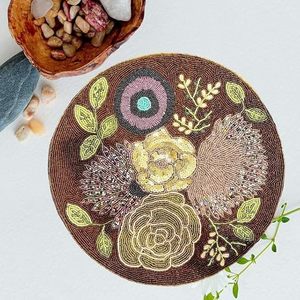 เสื่อปูโต๊ะรับประทานอาหารลูกปัดสวยงามสำหรับงานแต่งงานงานสังสรรค์ในเทศกาลคริสต์มาสและครอบครัว - Product Image 3