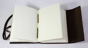 Bloc de notas diario encuadernado antiguo diario de cuero antiguo cuaderno diario de escritura de cuero Vintage cuaderno - Product Image 6