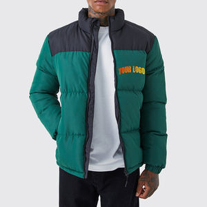 เสื้อแจ็คเก็ตฤดูหนาวผู้ชายแบบสั่งทำพิเศษ ผ้าแคนวาส คอตั้ง ปักโลโก้ มีฮู้ด บุหนา ผ้าพิมพ์ลาย สภาพใหม่ - Product Image 1