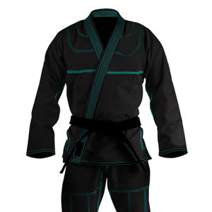 Uniforme d'arts martiaux pour adultes-Karaté Gi BJJ Kimono Judo Sets 100% coton Tailles et couleurs personnalisables - Product Image 6